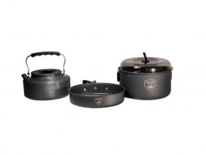 Sada na varenie s konvičkou 3 Piece Pan Kettle Set